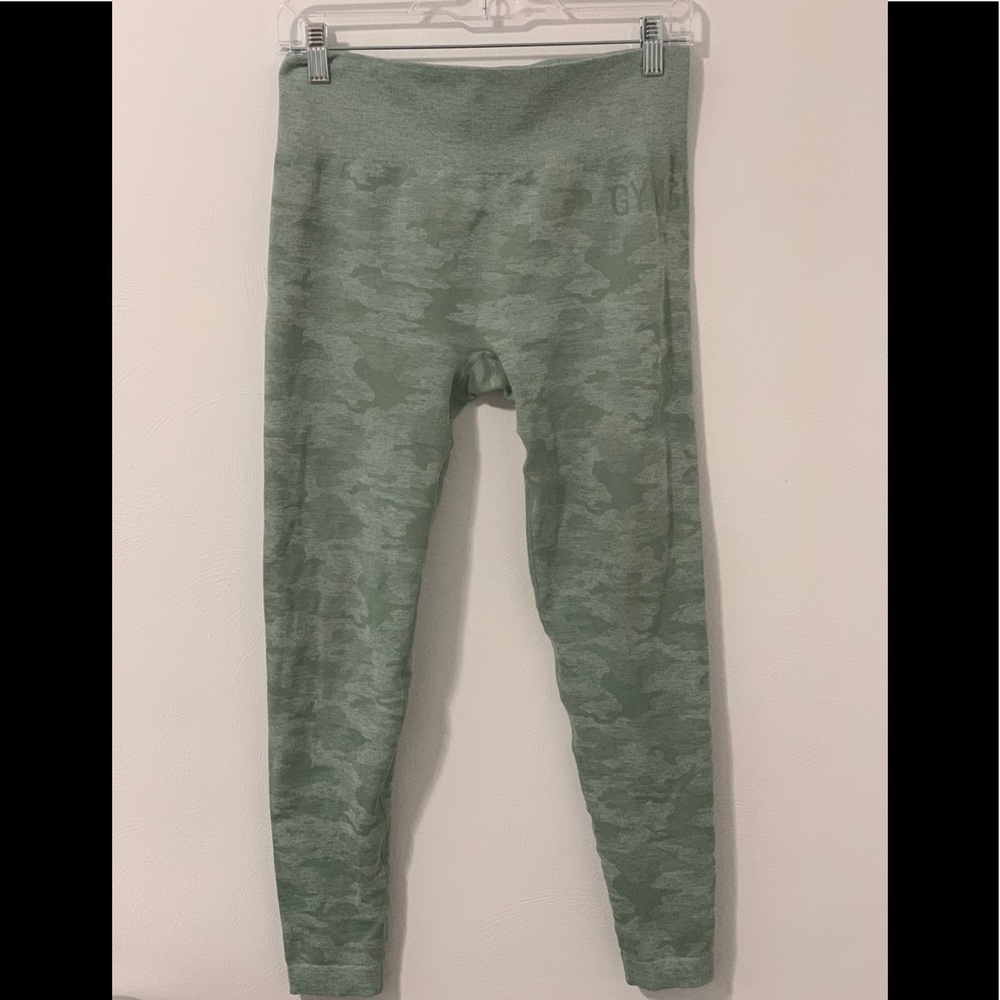 Gymshark Camo Seamless Leggings - Large